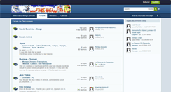 Desktop Screenshot of forum.france-manga.com